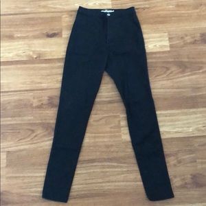 American Apparel High Waisted Black Jeans (L)